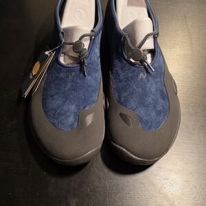 New Balance Blue Black Loafers & Slip-Ons